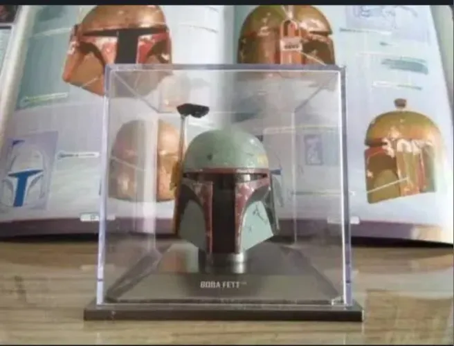 Star Wars 3 peças. Capacete Boba Fett, Dart Vader e Clone Trooper