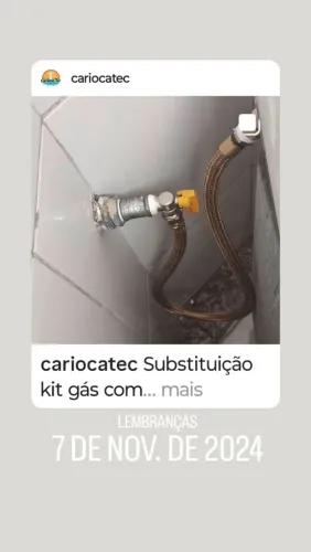 Instalação: Cooktop, forno de embutir, churrasqueira e fogão de piso