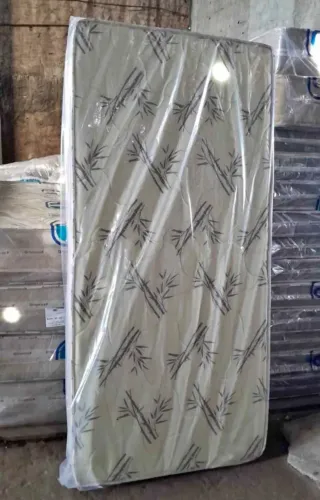  Colchão Solteiro Embalado com Design Bamboo