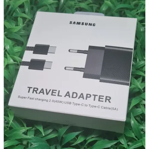 Carregador Samsung 45w Turbo Fast Original Novo - Garantia