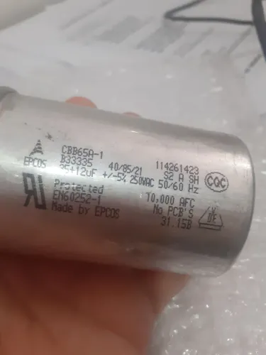 Promoção capacitor para ar condicionado
