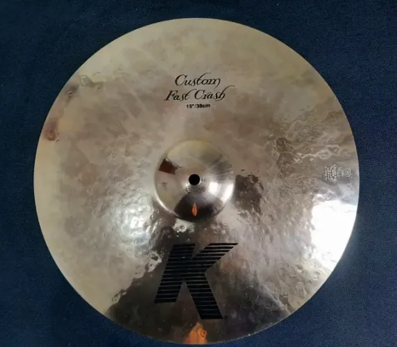 Prato Zildjian K Custom Fast Crash 15 (Usado)
