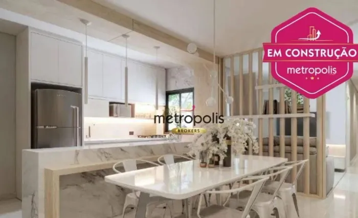 Cobertura à venda, 201 m² por R$ 1.580.000,00 - Jardim - Santo André/SP