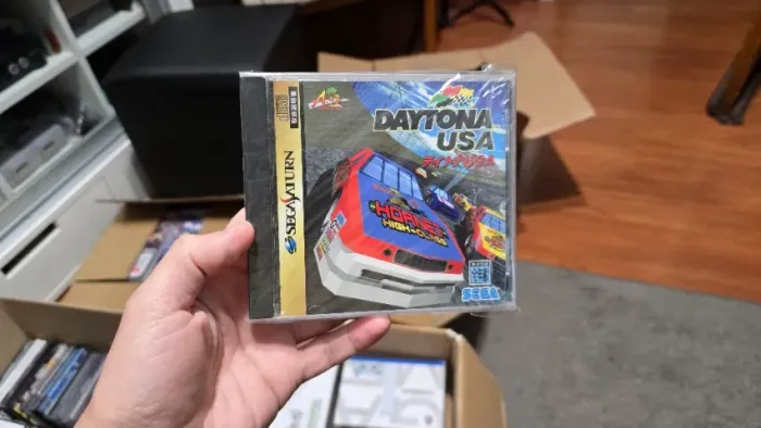 Jogo Daytona USA Sega Saturno original japonês completo