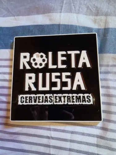 Placa decorativa Roleta Russa
