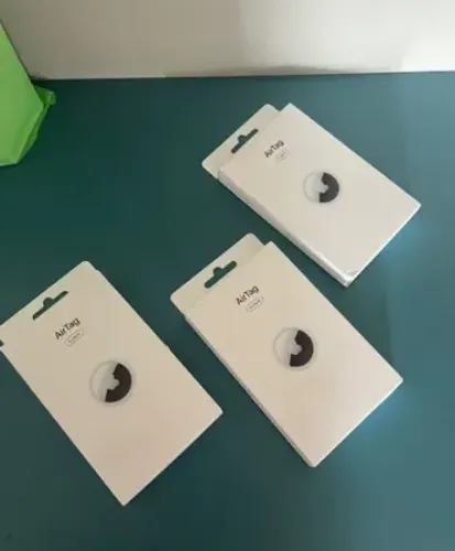 Rastreador Apple Airtag Lançamento Novo lacrados kit com 4 unidades - loja fisica