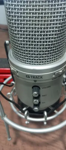 Microfone G Track  Senson Profissional 