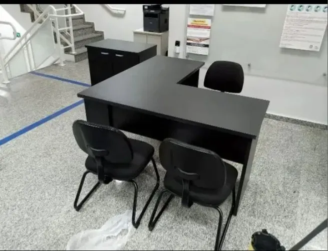 KIT DE ESCRITÓRIO NOVO  MARCENARIA PRÓPRIA 