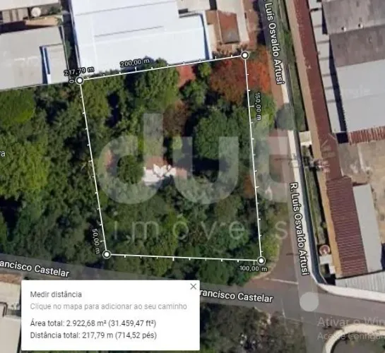 terreno - Fazenda Santa Cândida - Campinas