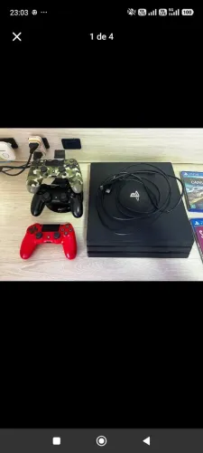 Vendo ou troco Playstation 4 Pro 1tb