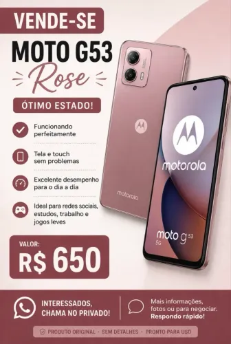 Vende-se celular