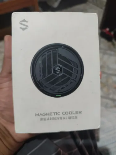 ? VENDA ? Cooler Magnético Black Shark MagCooling<br> <br>Valor: R$ 150,00