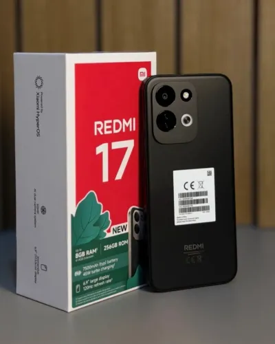 Xiaomi Redmi 17 Global | 256GB + 12GB RAM | 7500mAh | Lacrado, Original