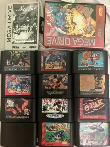 Vendo ou troco jogos Mega Drive