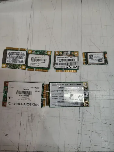6 placas wi-fi notebook
