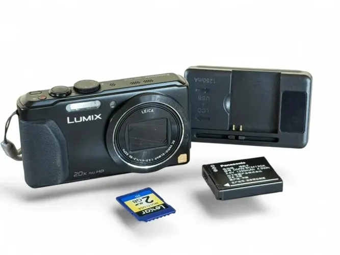 Camera Digital Leica Lumix Dmc Zs30 Com Objetiva Varioelmar