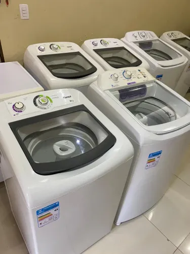 Máquinas de lavar com garantia, em até 12 x no cartão