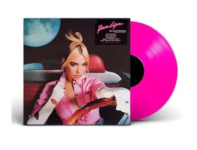 Dua Lipa Future Nostalgia Disco de Vinil LP colorido importado