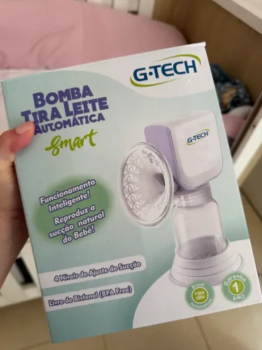 Bomba elétrica extratora de leite