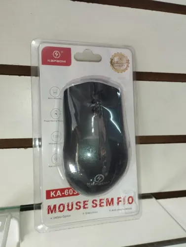 Mouse Sem Fio 2.4GHz Kapbom KA-603 Óptico Silencioso USB Alta Precisão