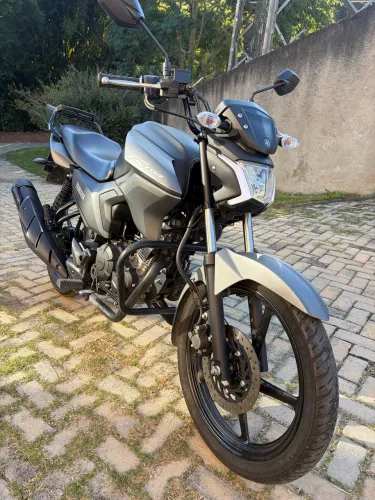 Ybr Factor 150 2025 DX cinza perfeita aceito trocas