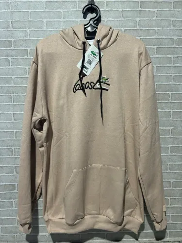 Blusa moletom lacoste bege