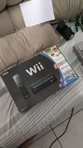 Console Nintendo Wii completo edição Black+ caixa