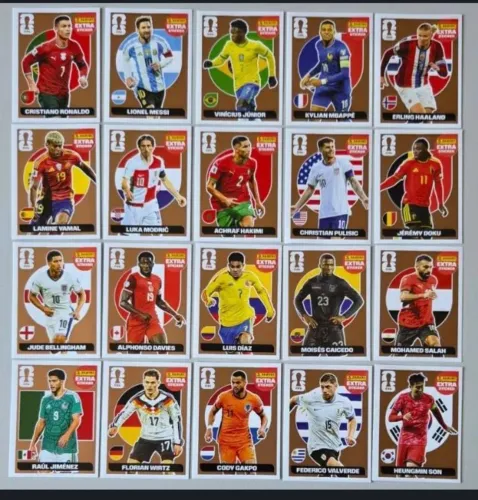 Kit figurinhas legend bronze 2026