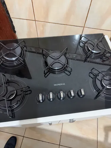 Fogão 5 Bocas a Gás COOKTOP USADO Bem Barato