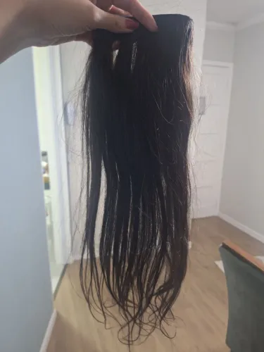 Mega hair cabelo humano na fita, 50 gramas 50 cm