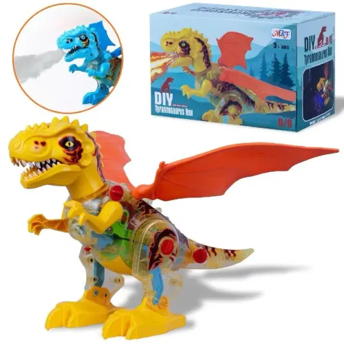 Brinquedo Dinossauro Dragão Anda Solta fumaça