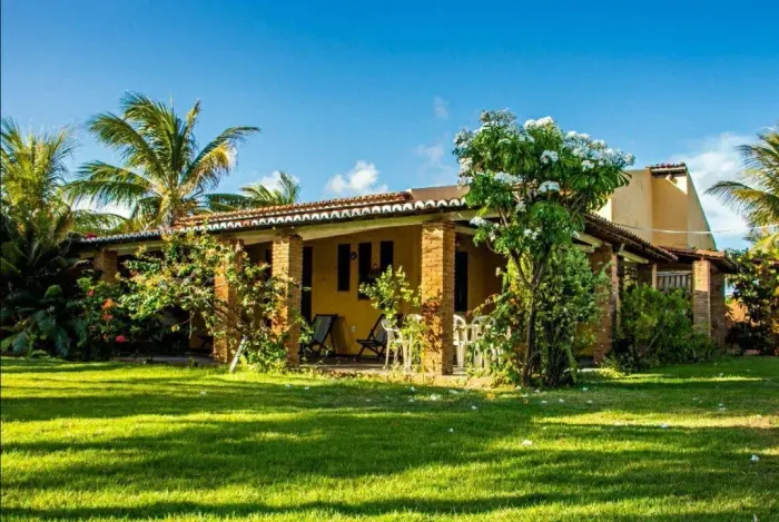 POR TEMPORADA - Diaria -casa na praia do abais 4/4 , 2 suites, piscina. pertinho do mar