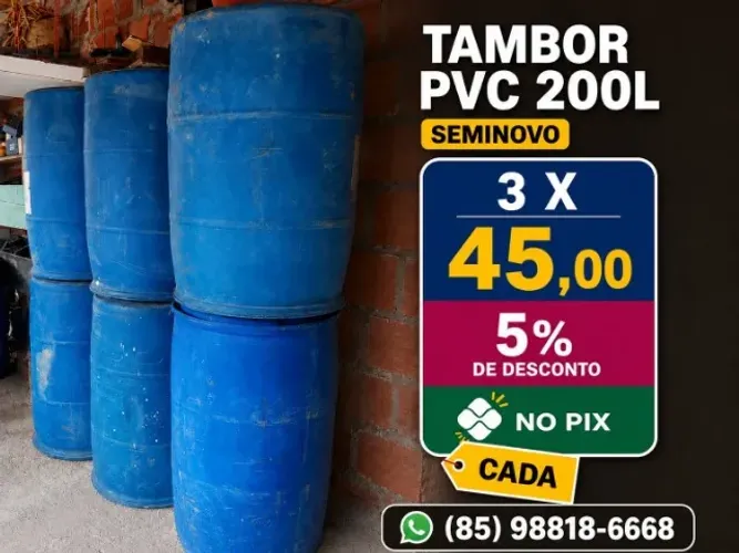 TAMBOR PVC 200L