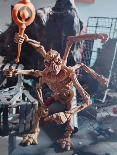 Boneco caveira raro tamanho legends