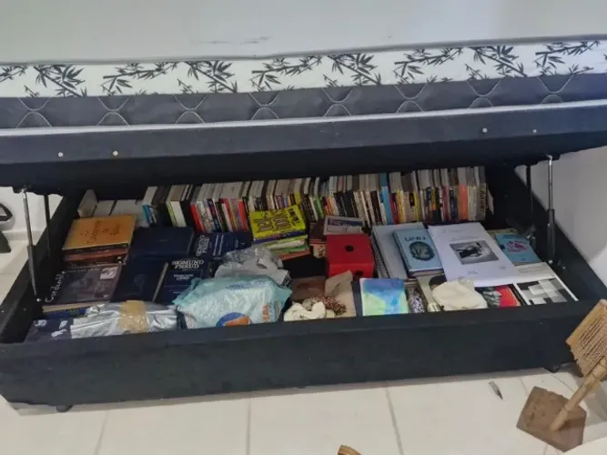 Cama Box Baú + Colchão
