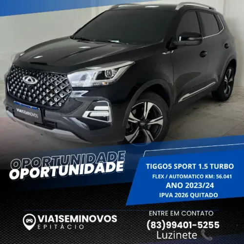 Chery Tiggo 5X Sport 1.5 Turbo Flex Aut. 2024