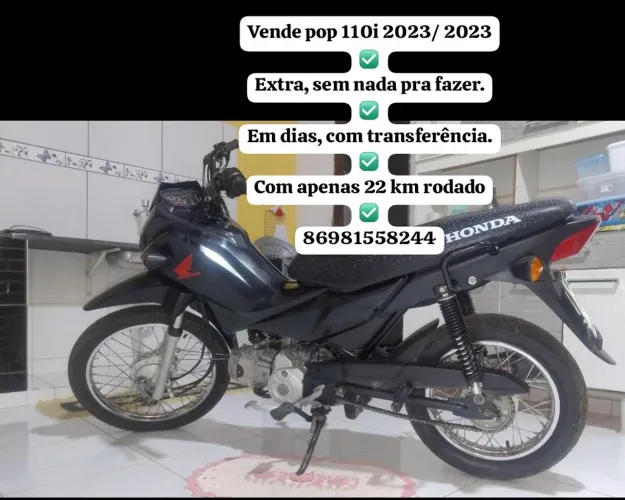 Vende pop 110i. Ano 2023