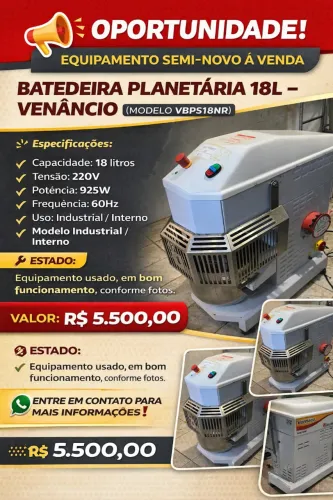 BATEDEIRA INDUSTRIAL 18L