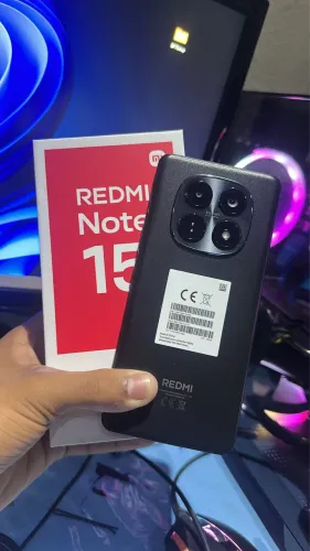 REDMI NOTE 15 256gb COM CAIXA E TODOS ITENS ORIGINAIS CELULAR EM PERFEITO PRA USO
