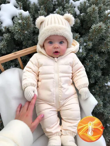 Vendo Macacão de inverno de bebê