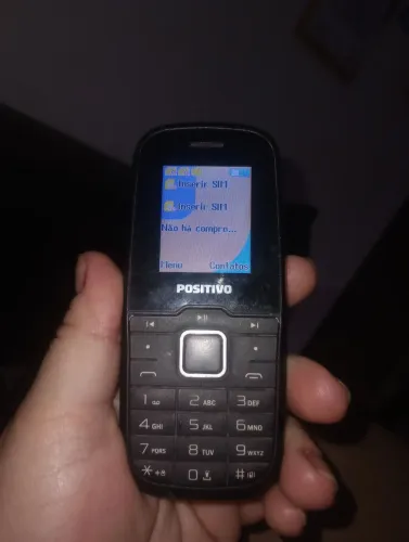 Celular positivo antigo funcionando perfeitamente tudo.