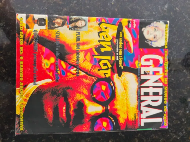 Revista General Numero 1 Jorge Ben Jor Anos 90 Original