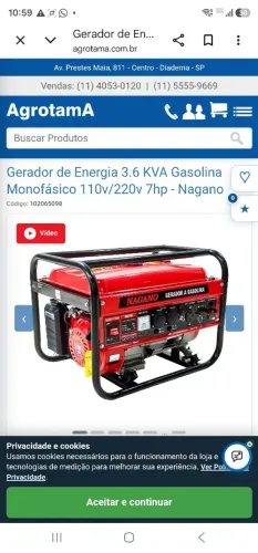 Gerador 110 220