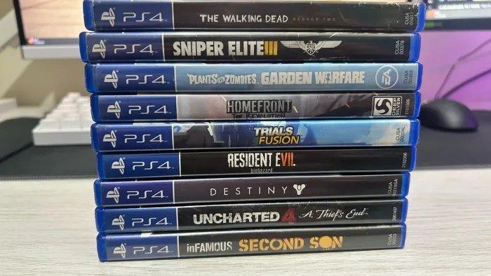 Lote 9 jogos PS4