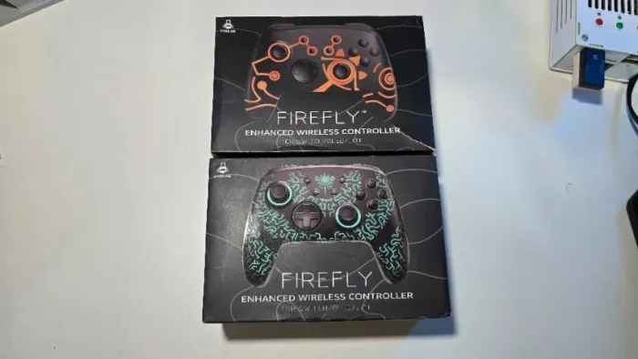 kit 2 Controles Funlab Nintendo Switch sem fio Zelda Tears of the Kingdom e Breath