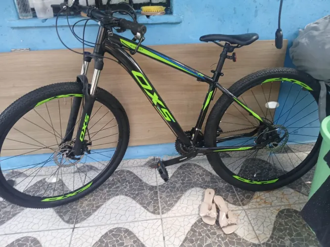 Bicicleta Aro 29 Oxs Glide 100 Shimano 2025 Cor Verde Tamanho Do Quadro 17