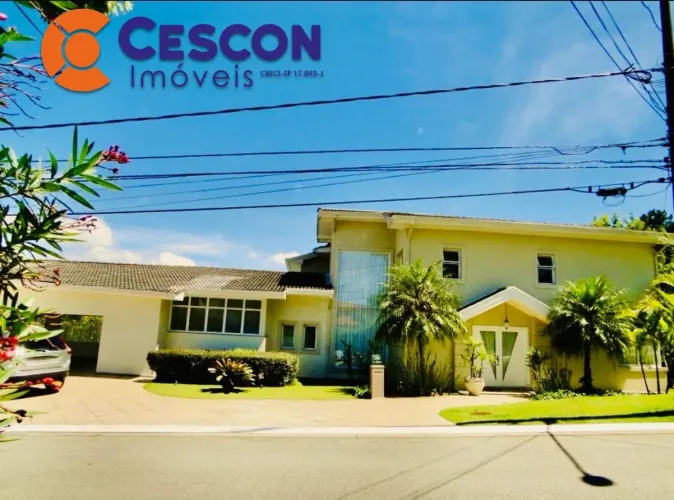 Casa de luxo em condomínio na Aldeia da Serra, Barueri-SP: 5 quartos, 5 suítes, 3 salas, 1