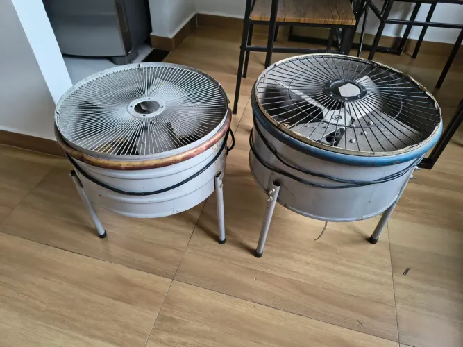 Exaustor para Birutas de eventos.