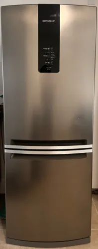 Geladeira Inox Inverter Brastemp