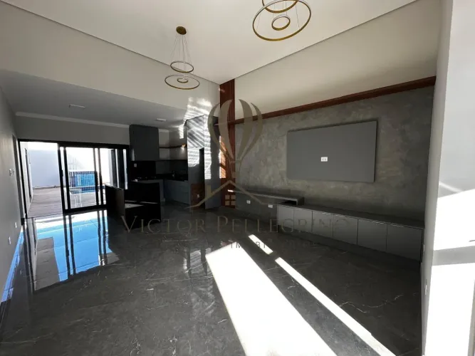 Casa para Alugar no Portal Ville Boituva | 3 Quartos e Piscina